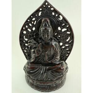 Kwan-Yin Quan-Yin Kanzeon Statue 4" Zen‎ Serene Meditation Compassion Buddha